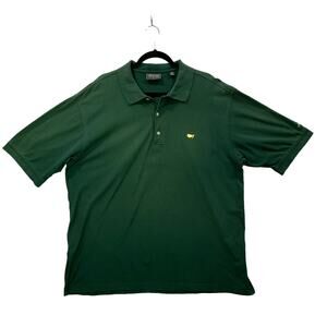 Masters Collection Size XL Golf Polo Vintage Embroidered Tournament Logo